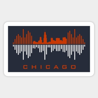 Chicago City Soundwave Sticker